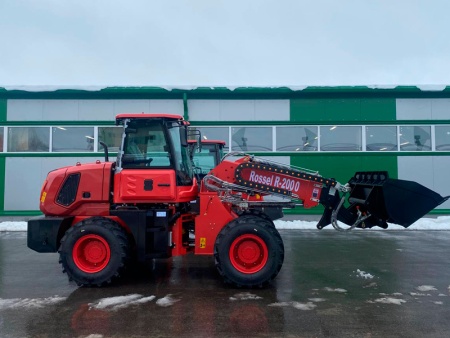 Фронтальный погрузчик Rossel R-2000 от интернет-магазина rossel.by