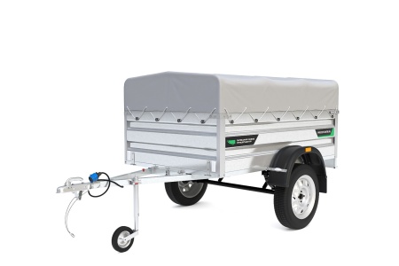 Автомобильный прицеп Титан 2013 (борт 50 см, тент 30 см) от интернет-магазина rossel.by