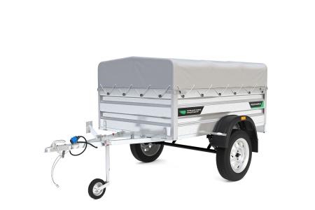 Автомобильный прицеп Титан 2013 (борт 50 см, тент 30 см) от интернет-магазина rossel.by