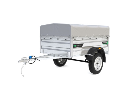 Автомобильный прицеп Титан 2013 (борт 50 см, тент 30 см) от интернет-магазина rossel.by