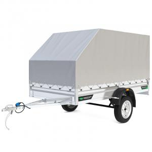 Автомобильный прицеп Титан 3015 (борт 30 см, тент аэро 120 см) от интернет-магазина rossel.by