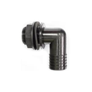 Фитинг угловой с прокладкой и гайкой в сборе d 20