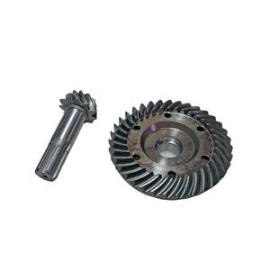 Шестерня коническая ведущая/ведомая перед. моста 11/35Т; L=129 мм. главная пара Уралец/Xingtai 224