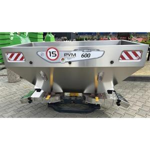 Разбрасыватель РУМ-600 садовый усиленный тентованный (нержавеющая сталь)