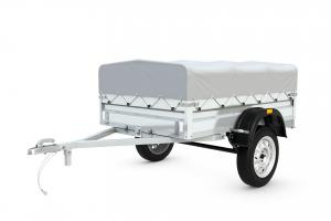 Автомобильный прицеп Титан 2013 (борт 30 см, тент 30 см) от интернет-магазина rossel.by
