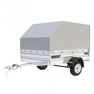 Автомобильный прицеп Титан 2515 (борт 30 см, тент аэро 120 см) от интернет-магазина rossel.by
