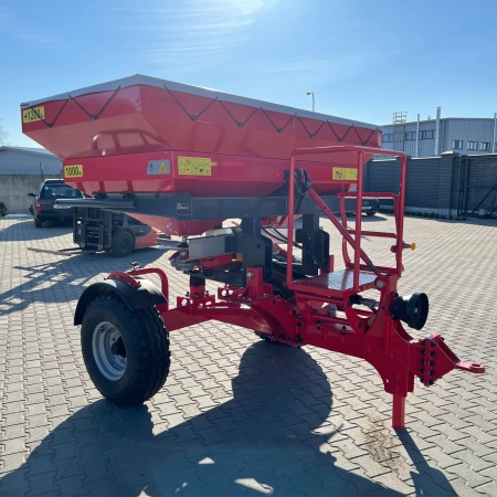 Разбрасыватель РУМ-ПРОФИ-2200 (порошковая покраска) в комплекте: тент домик, надставка на 1200 литров от интернет-магазина россел.рф