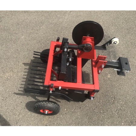 Картофелекопалка КМ-3 (резиновые колеса) от интернет-магазина россел.рф