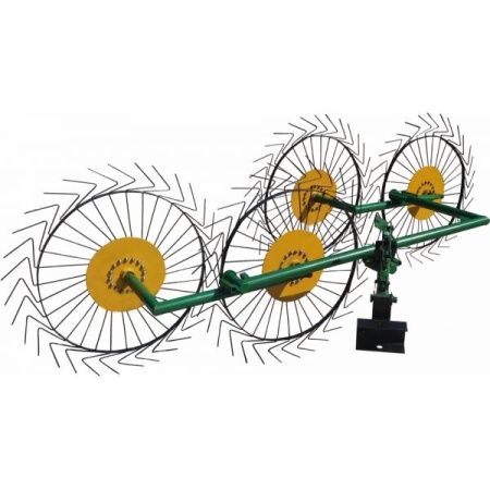 Грабли-ворошилки ГВ-4К-230 Солнышко от интернет-магазина россел.рф