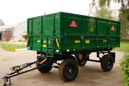 Прицеп тракторный с надставными металлическими бортами 2ПТС-4,5-2 (усиленный) от интернет-магазина rossel.by