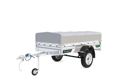 Автомобильный прицеп Титан 2513 (борт 30 см, тент 30 см) от интернет-магазина rossel.by