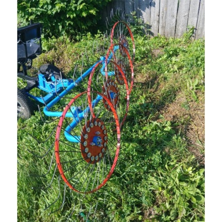 Сеноворошилка 4-колесная ВМ-4 для мотоблока от интернет-магазина россел.рф