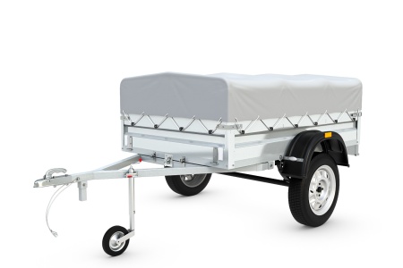Автомобильный прицеп Титан 2013 (борт 30 см, тент 30 см) от интернет-магазина rossel.by
