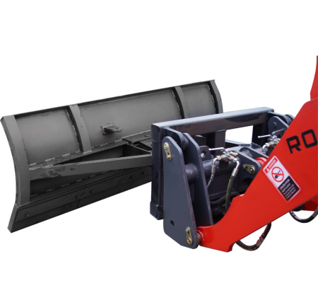 Фронтальный погрузчик Rossel R-800 + отвал с гидроповоротом от интернет-магазина rossel.by
