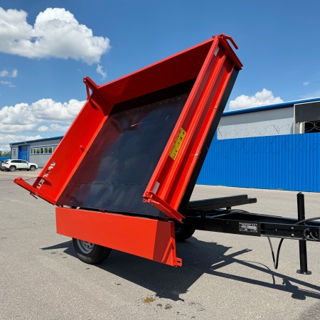 Полуприцеп-самосвал Уралец 1,5т. 3 стороны опрокидования от интернет-магазина rossel.by