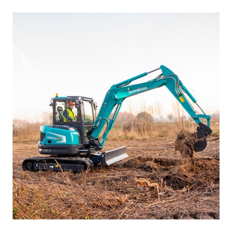 Мини-экскаватор Sunward SWE60UF от интернет-магазина rossel.by