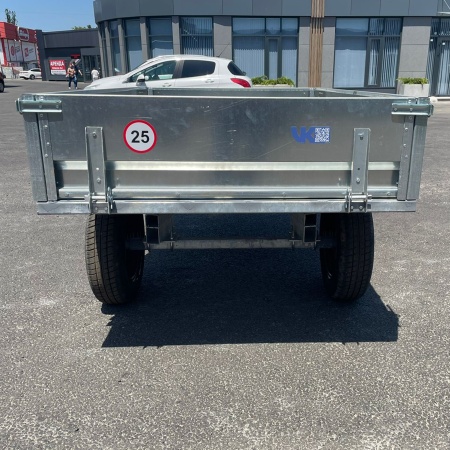 Прицеп Flagman (Флагман) C/ПТТ - 1,5 к мини-трактору (самосвальный) от интернет-магазина rossel.by