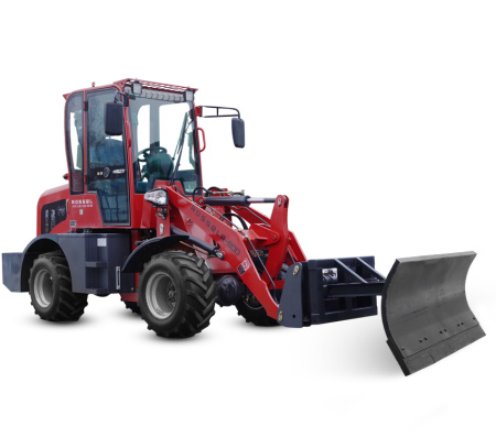 Фронтальный погрузчик Rossel R-800 + отвал с гидроповоротом от интернет-магазина rossel.by