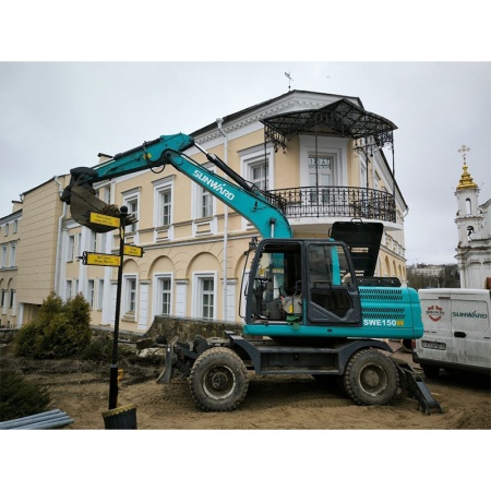 Колесный экскаватор Sunward SWE150W от интернет-магазина rossel.by