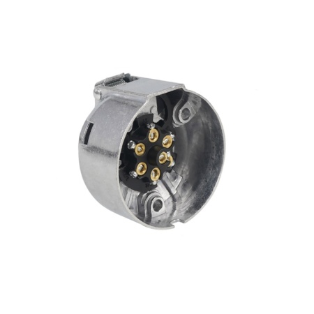 Розетка фаркопа, металл (12В, 7 контактов) от интернет-магазина rossel.by