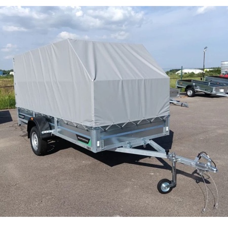 Автомобильный прицеп Титан 3015 (борт 30 см, тент аэро 120 см) от интернет-магазина rossel.by