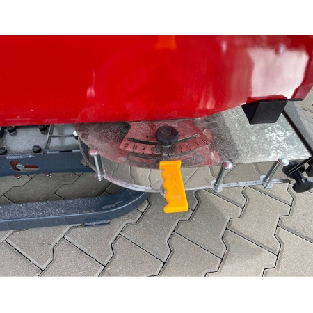 Разбрасыватель РУМ-800 садовый усиленный тентованный (порошковая покраска) от интернет-магазина россел.рф