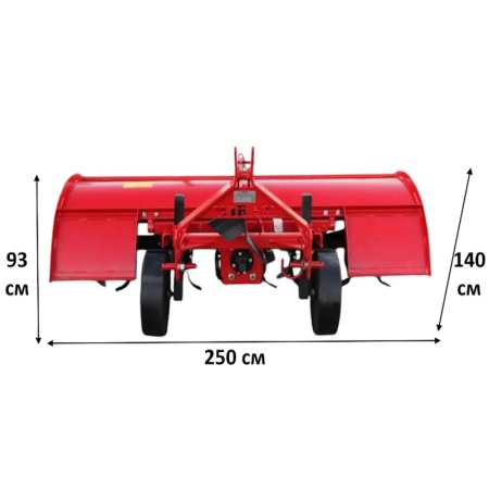 Почвофреза Wirax U575/4 от интернет-магазина россел.рф