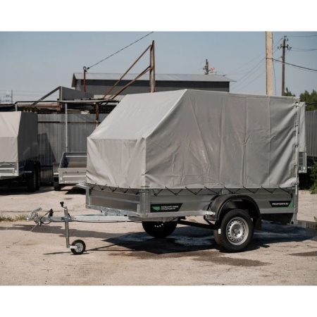 Автомобильный прицеп Титан 3015 (борт 50 см, тент аэро 120 см) от интернет-магазина rossel.by