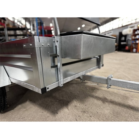 Прицеп-телега для мотоблока/квадрацикла АЯКС 500 от интернет-магазина россел.рф