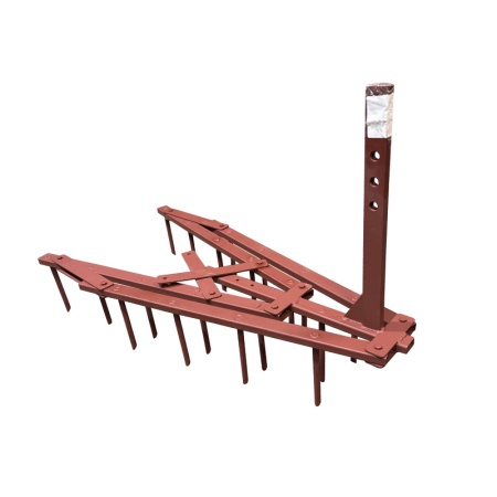 Борона БР1-2-01 (под китайский мотоблок) под пластину 14мм от интернет-магазина россел.рф