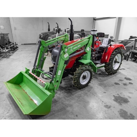 Фронтальный погрузчик Kerland F500-22 c ковшом Kerland F02 от интернет-магазина россел.рф