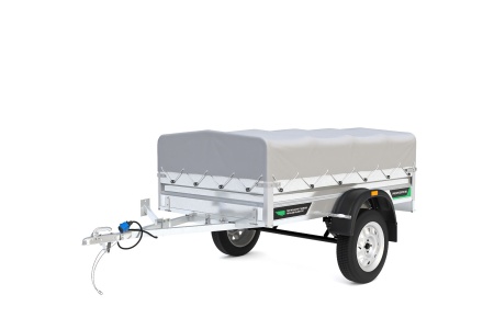 Автомобильный прицеп Титан 2213 (борт 30 см, тент 30 см) от интернет-магазина rossel.by