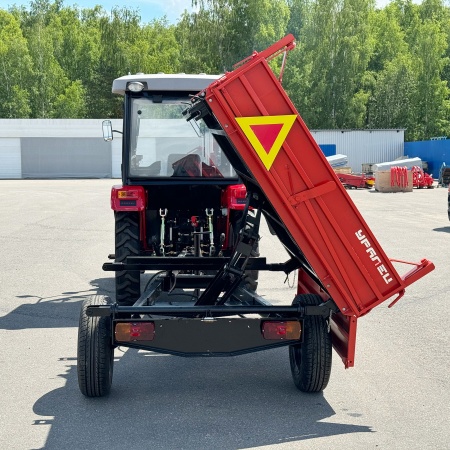 Полуприцеп-самосвал Уралец 1,5т. 3 стороны опрокидования от интернет-магазина rossel.by