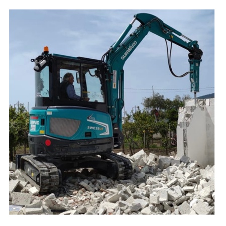 Мини-экскаватор Sunward SWE35UF от интернет-магазина rossel.by