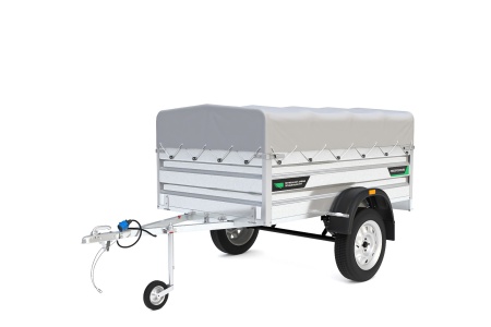 Автомобильный прицеп Титан 2213 (борт 50 см, тент 30 см) от интернет-магазина rossel.by