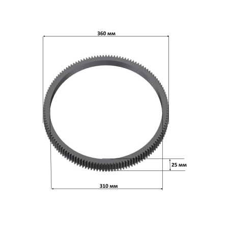 Венец маховика R190/195 Z118 от интернет-магазина rossel.by