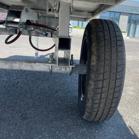 Прицеп Flagman (Флагман) C/ПТТ - 1,5 к мини-трактору (самосвальный) от интернет-магазина rossel.by