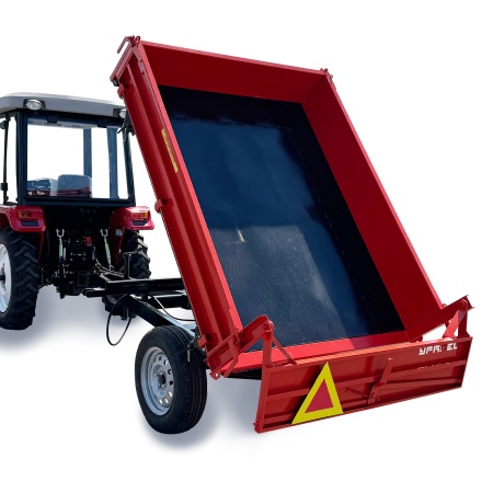 Полуприцеп-самосвал Уралец 1,5т. 3 стороны опрокидования от интернет-магазина rossel.by