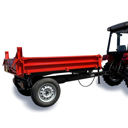 Полуприцеп-самосвал Уралец 1,5т. 3 стороны опрокидования от интернет-магазина rossel.by