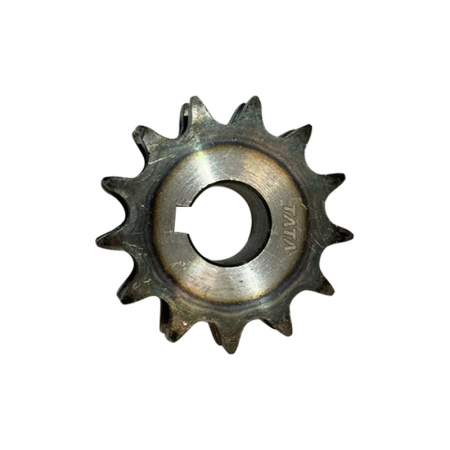 Звездочка Z-13 D18 шпонка двухрядная привода малого редуктора от интернет-магазина rossel.by