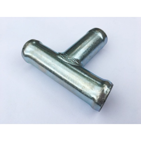 Тройник системы охлаждения d=16*16*16, угол 90° сталь от интернет-магазина rossel.by