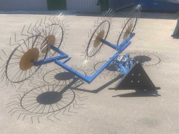 Грабли ворошилки ГВ-4К-230.3 Солнышко от интернет-магазина россел.рф