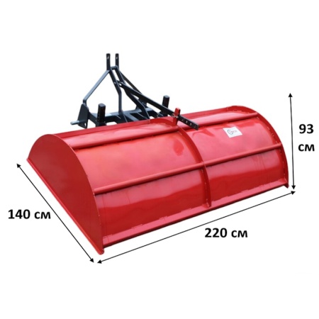 Почвофреза Metal-Technik U575/1 1.8 м от интернет-магазина россел.рф
