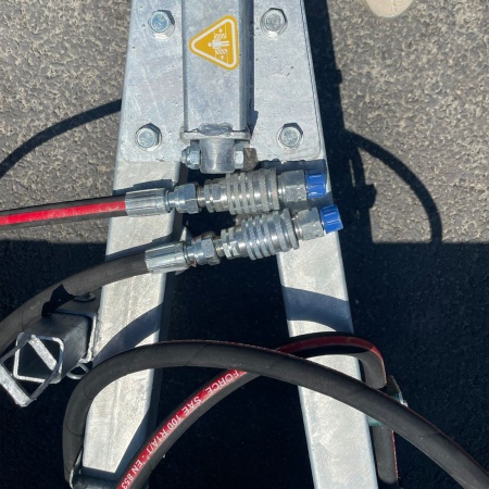 Прицеп Flagman (Флагман) C/ПТТ - 1,5 к мини-трактору (самосвальный) от интернет-магазина rossel.by