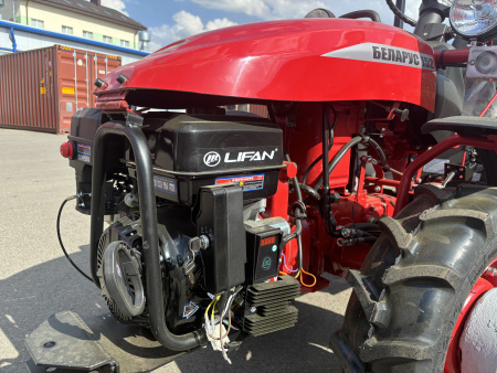 Минитрактор МТЗ Беларус 152 с двигателем WEIMA 190FE/P от интернет-магазина россел.рф