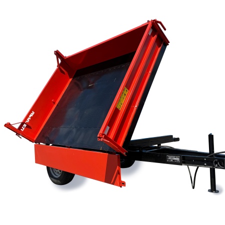 Полуприцеп-самосвал Уралец 1,5т. 3 стороны опрокидования от интернет-магазина rossel.by